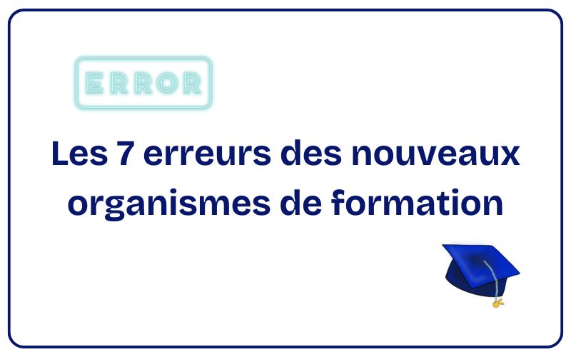 nouveaux organismes de formation