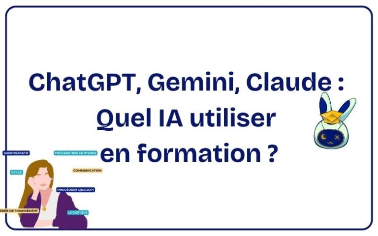 Lire la suite à propos de l’article ChatGPT, Gemini, Claude : Quel IA utiliser en formation ?